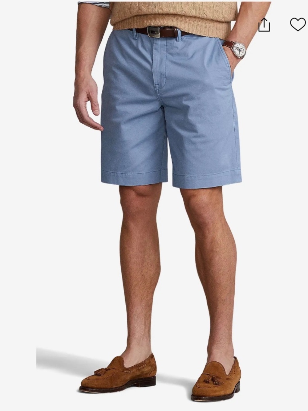 Polo Ralph Laure Men’s Classic Fit 9" Straight Fit Shorts